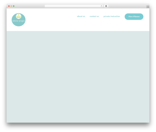 Best WordPress theme Yoku - sevayoga.net