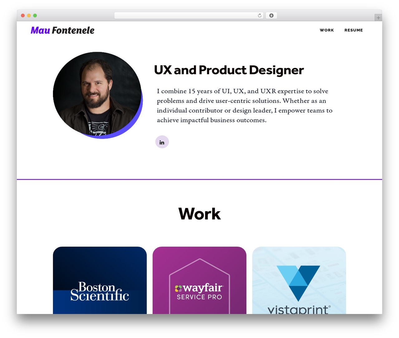 Bridge WordPress theme - maufontenele.com Bridge WordPress theme - maufontenele.com