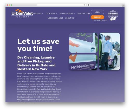 Divi theme WordPress - myurbanvalet.com