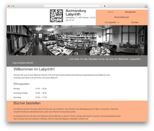 Font Customizer (font-customizer) free WordPress plugin - buchhandlung-labyrinth.ch