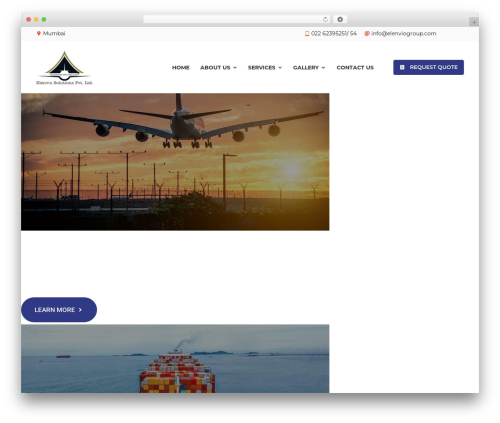 logzee WordPress theme - elenviogroup.com