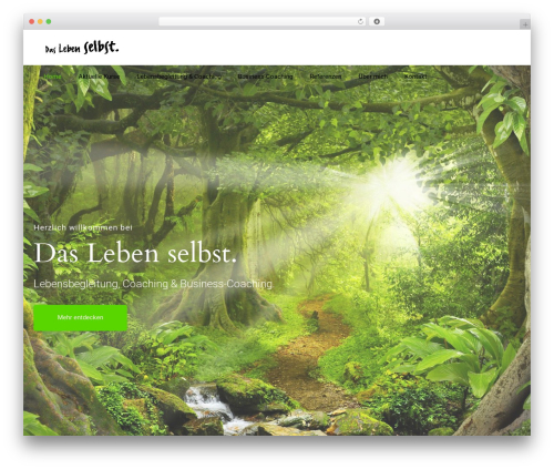 Pukeko theme WordPress - daslebenselbst.com