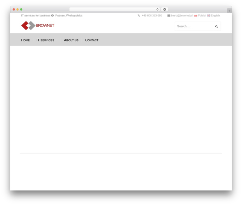 Portfolio gallery WordPress plugin - brownet.pl