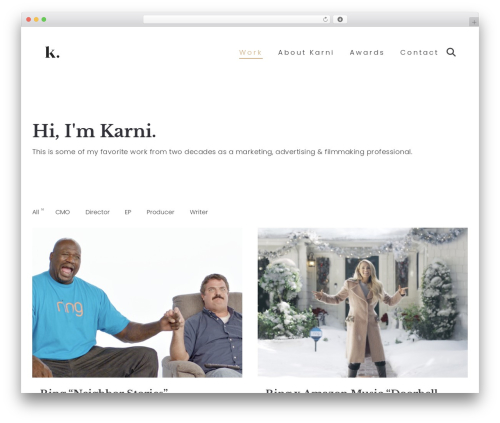 Theme WordPress Air Theme - karni.tv