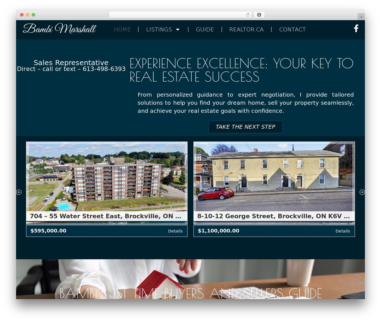 WordPress website theme Hello Elementor Child - bambimarshall.ca