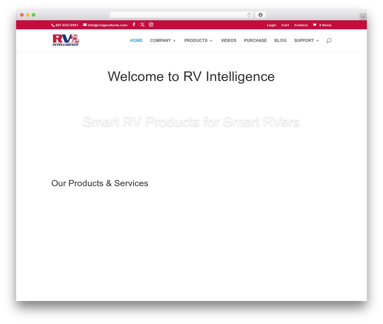 WP theme Divi - rviq.com