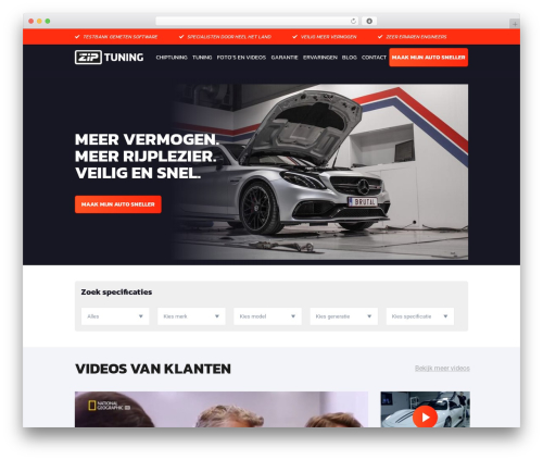 ZipTuning WordPress theme - ziptuning.nl