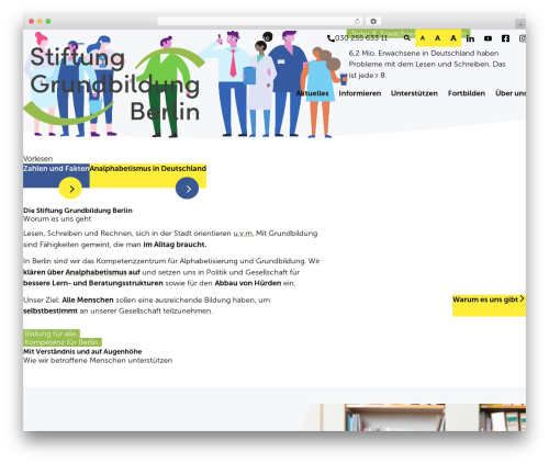 ACB Theme theme WordPress - grundbildung-berlin.de
