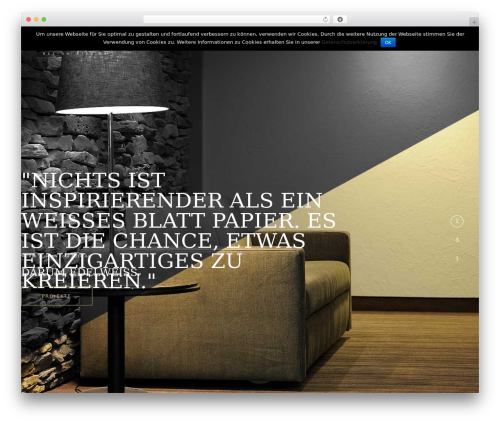 Best WordPress theme Imogen - edelweiss-atelier.de