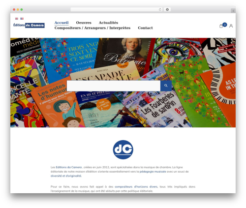 Wpbingo WordPress plugin - editions-dacamera.com