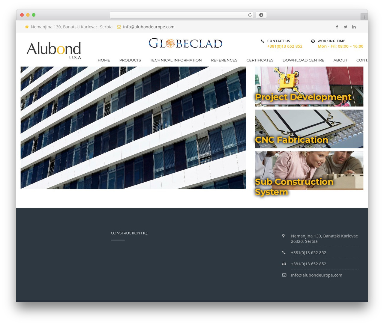 BuilderPress WordPress theme - alubondeurope.com BuilderPress WordPress theme - alubondeurope.com