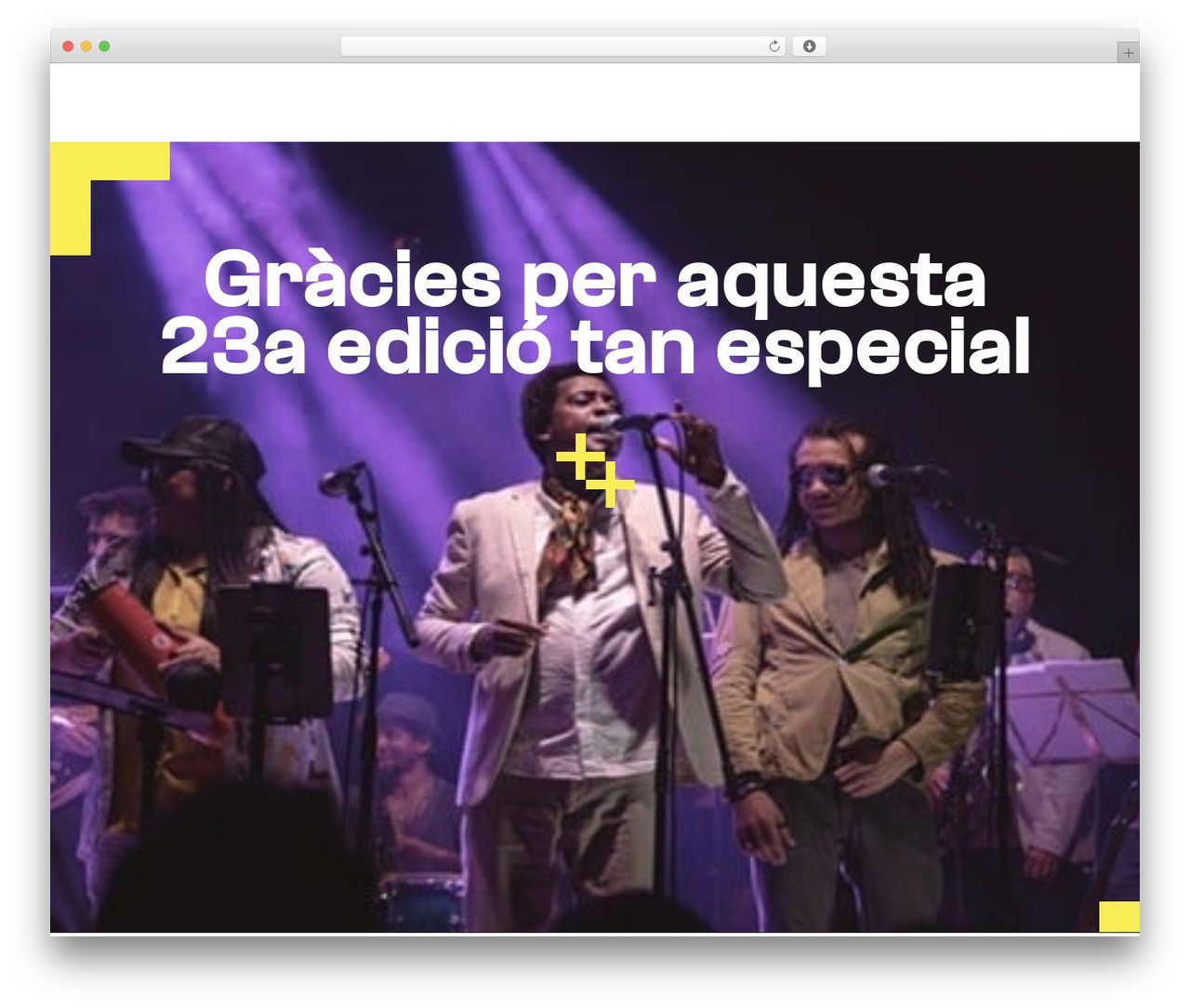 Mas i Mas Festival WordPress theme - masimasfestival.com