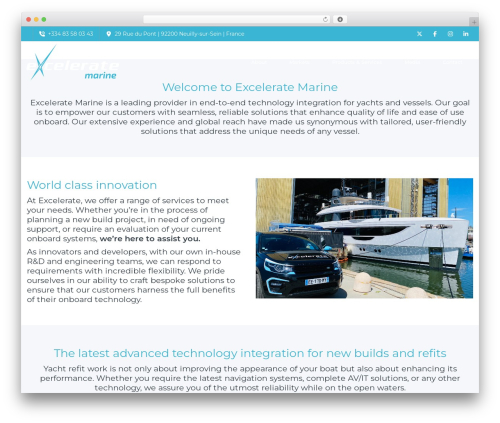 Unlimited timeline WordPress plugin - exceleratemarine.com