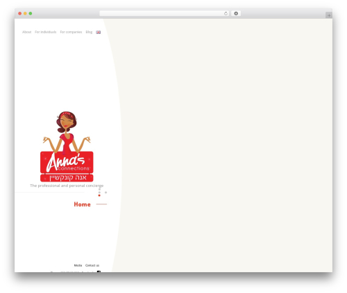 Freeman WordPress theme - annaconnection.com