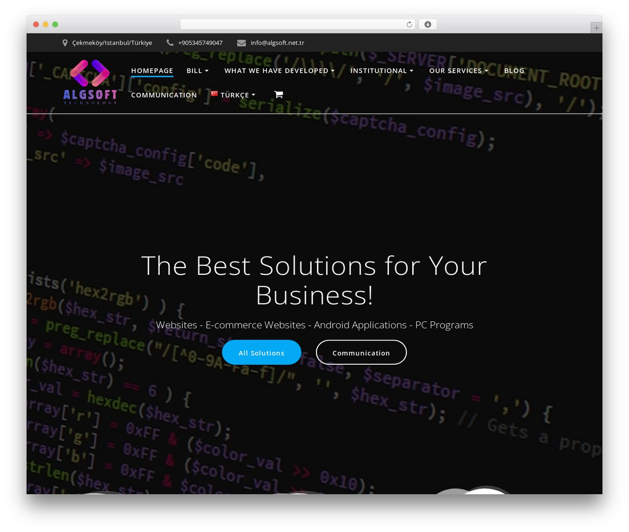 Mesmerize WordPress theme - algsoft.net.tr Mesmerize WordPress theme - algsoft.net.tr