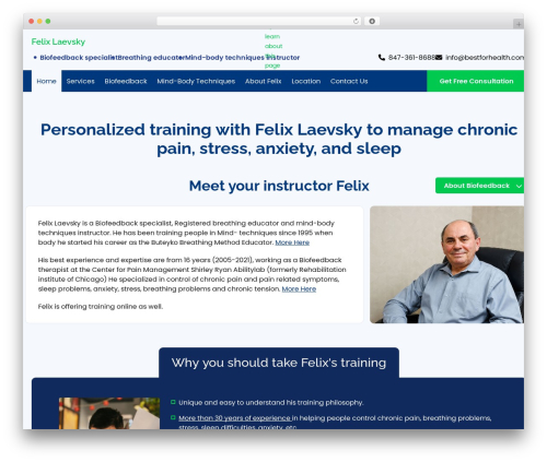 KingdomVision theme WordPress - bestforhealth.com