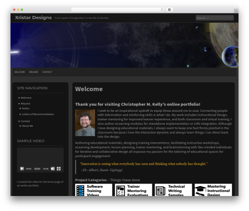 Newp theme WordPress - xristardesigns.com Newp theme WordPress - xristardesigns.com