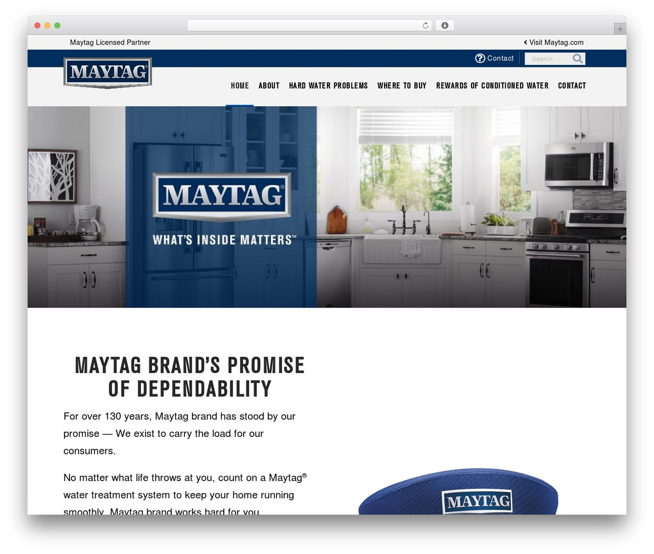 Pro WordPress theme design - maytagwater.com Pro WordPress theme design - maytagwater.com