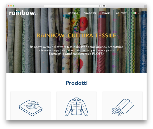 Rainbow theme WordPress - stamperiarainbow.it