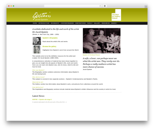 Theme WordPress Epstein - epstein.thenewartgallerywalsall.org.uk
