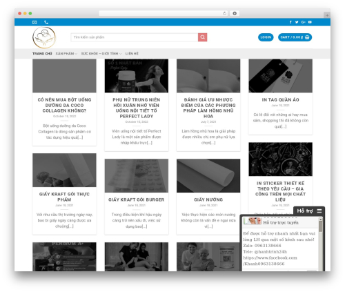 VIFONIC WordPress theme - vesinhphunu.com