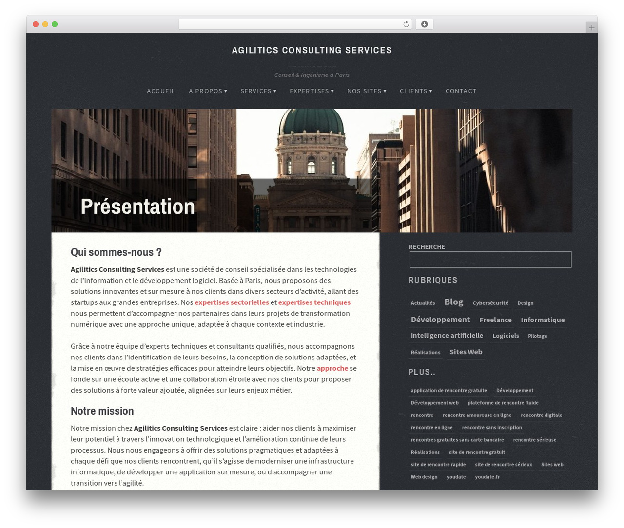 WordPress theme Path - agilitics.co