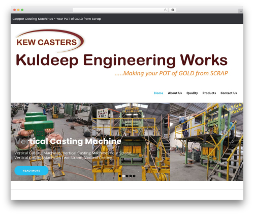 WordPress theme Quincy - vivacasters.com
