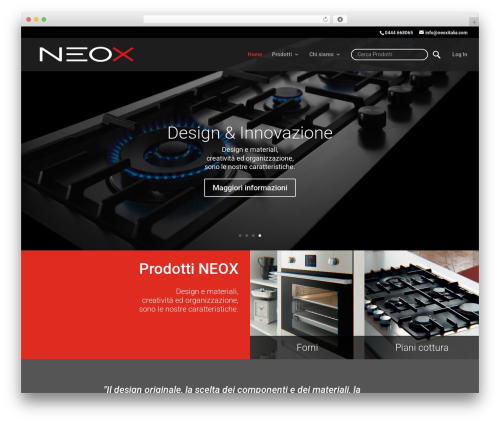 WordPress website theme Divi - neoxitalia.com