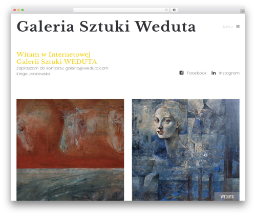 Arnold WordPress theme - weduta.com