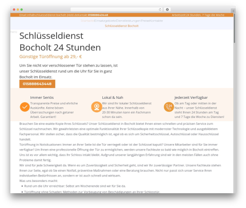Berlin WordPress theme - schluesseldienst-bocholt-24std.de