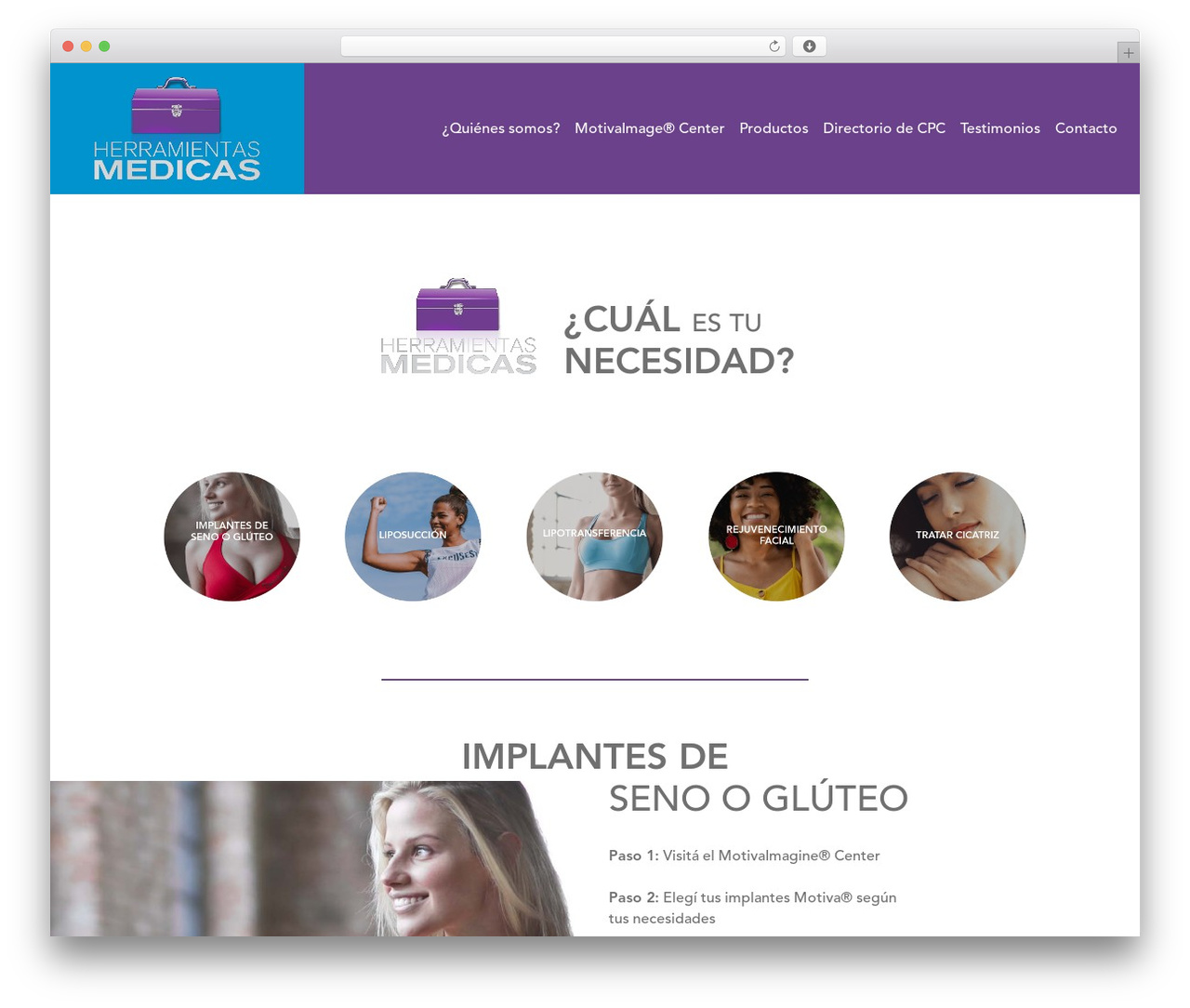 Bootstrap 4 WordPress theme - herramientasmedicas.com Bootstrap 4 WordPress theme - herramientasmedicas.com