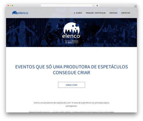 Bridge WordPress theme - elencoproducoes.com