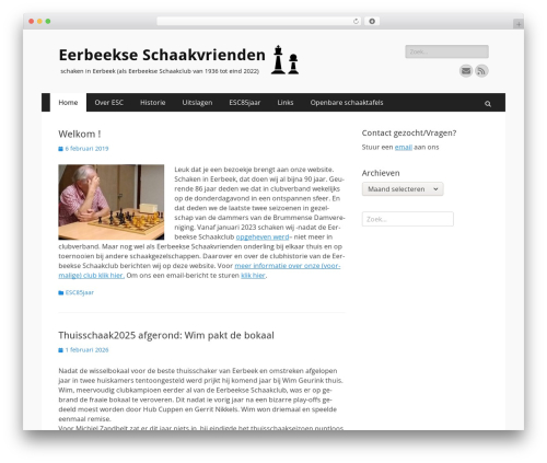 Simple google icalendar widget WordPress plugin - eerbeekseschaakclub.nl