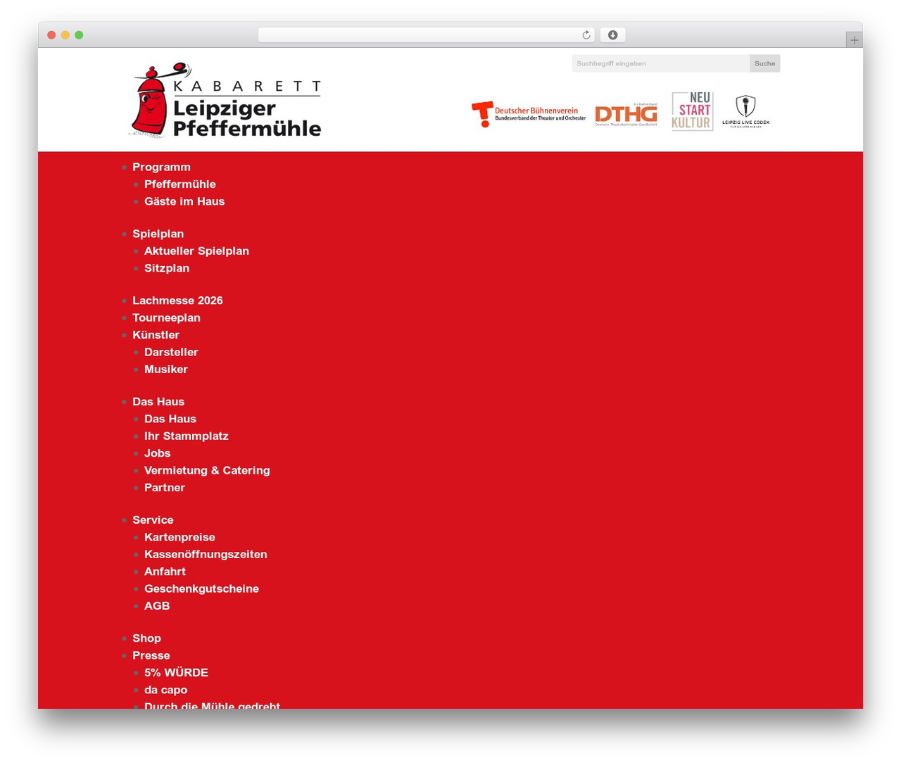 Divi WP theme - kabarett-leipziger-pfeffermuehle.de