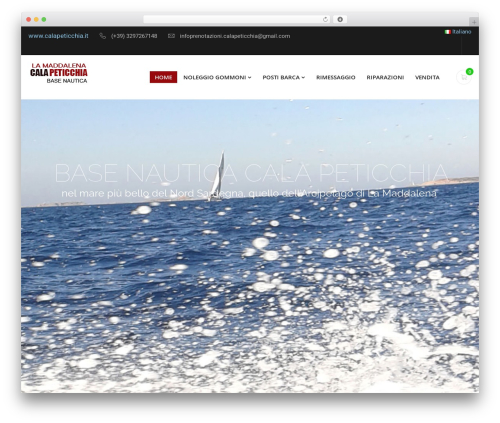 Enviro WordPress page theme - calapeticchia.it