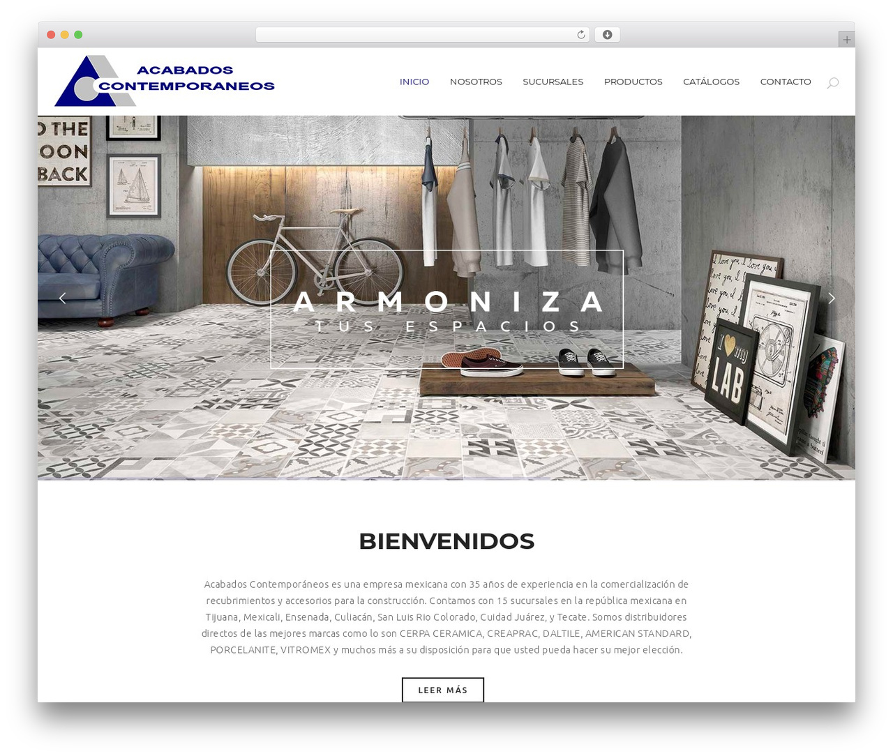 Interiart theme WordPress - acabadoscontemporaneos.com Interiart theme WordPress - acabadoscontemporaneos.com