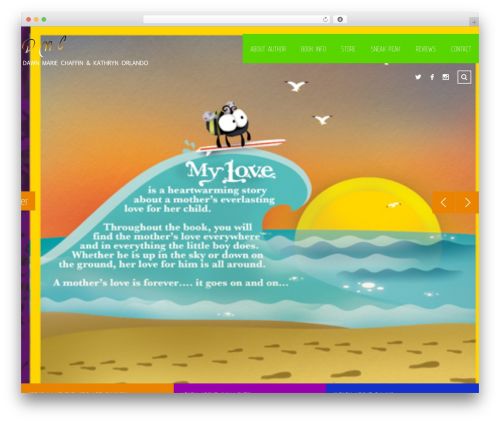 Muse WordPress theme - dawnmariechaffin.com
