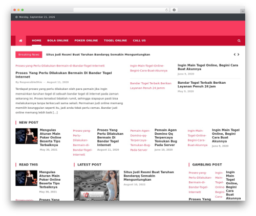 News Vibrant WordPress theme - responsibleohio.com