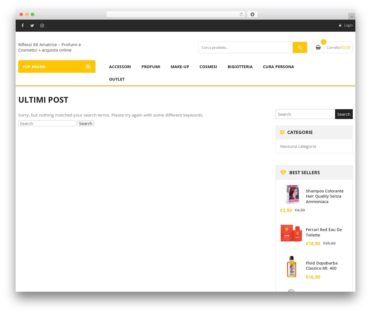 Revo WordPress theme - riflessi88.it