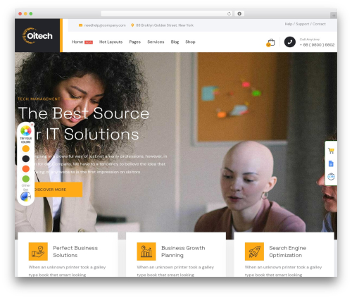 Theme WordPress Oitech - wp2022.kodesolution.com/oitech
