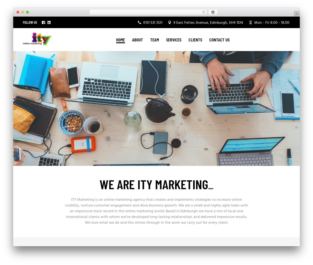 WordPress theme Boldlab - itymarketing.com