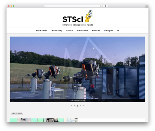 WordPress theme Gridlove - stsci.de