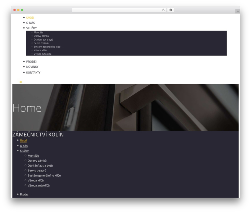 Quickcal WordPress plugin - zamecnictvi-kolin.cz