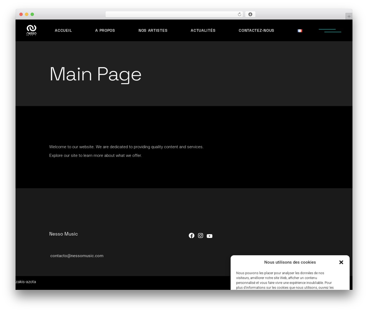 WordPress theme Rawtracks - nessomusic.com WordPress theme Rawtracks - nessomusic.com
