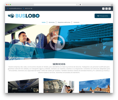 WP theme Fabify - buslobo.es
