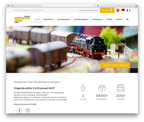YSD Basic theme WordPress - modelspoordagen.nl