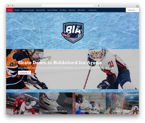 Beacon Theme WordPress theme - biddefordarena.com