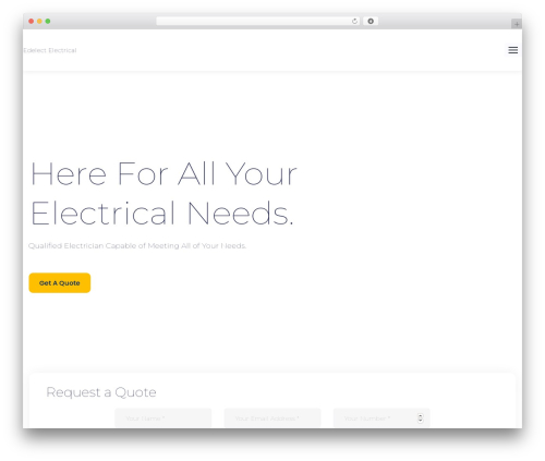 Hendy theme WordPress - edelect.com