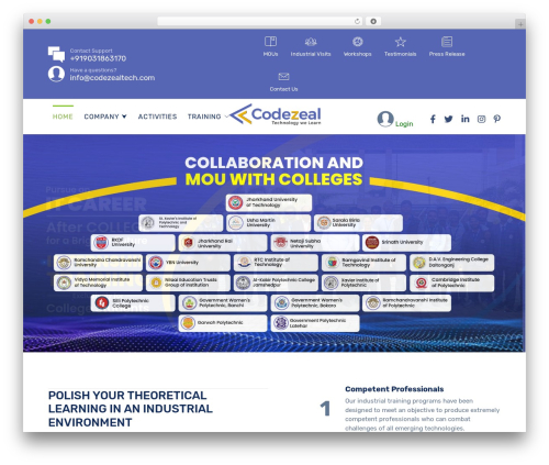 Line shortcodes WordPress plugin - codezealtech.com