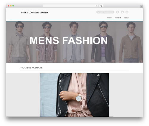 Stack WordPress theme - biliks.com